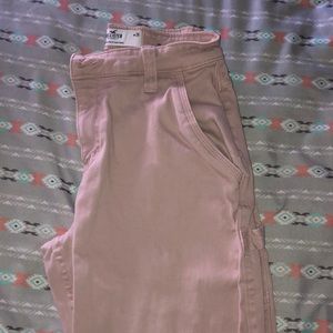 Hollister Pink Cargo Pants